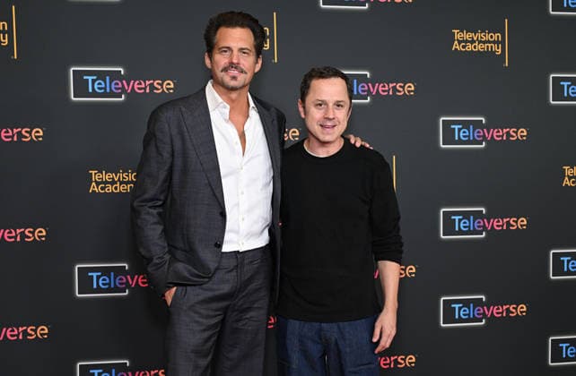 Televerse 2026 - Day1 Kristoffer Polaha and Giovanni Ribisi arriving to the Televerse 2026 - Day1 at JW Marriott on August 14, 2026 in Los Angeles, CA. Los Angeles JW Marriott California USA Copyright: xLISAxOConnor AFF-USA.comx