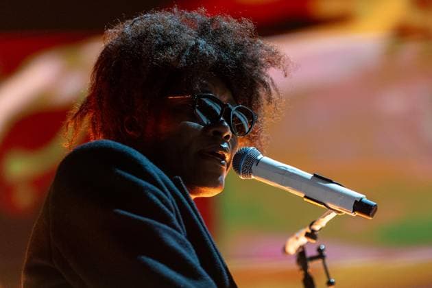 Benjamin Clementine - Vodafone Paredes de Coura 2026 - 14 Aug 2026 Benjamin Clementine, the British singer, composer and multi?instrumentalist, performs live on stage during the Vodafone Paredes de Coura. Paredes de Coura Portugal Copyright: xDiogoxBaptistax xSOPAxImagesx DB_BenjaminClemantine20260814PDC_041