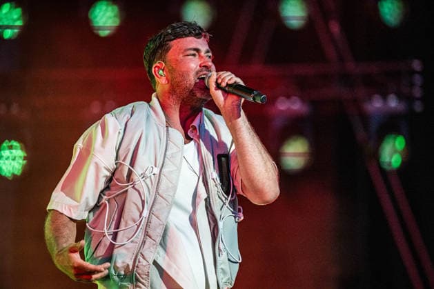 Rostock Deutschland 14. August 2026: Marteria - Zum Glück in die Zukunft Tour 2026 - Rostock Im Bild: Marten Laciny (Marteria) *** Rostock, Germany, August 14, 2026 Marteria Zum Glück in die Zukunft Tour 2026 Rostock Pictured: Marten Laciny (Marteria) Copyright: xFotostandx xVoelkerx