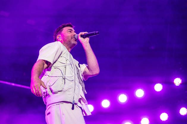 Rostock Deutschland 14. August 2026: Marteria - Zum Glück in die Zukunft Tour 2026 - Rostock Im Bild: Marten Laciny (Marteria) *** Rostock, Germany, August 14, 2026 Marteria Zum Glück in die Zukunft Tour 2026 Rostock Pictured: Marten Laciny (Marteria) Copyright: xFotostandx xVoelkerx