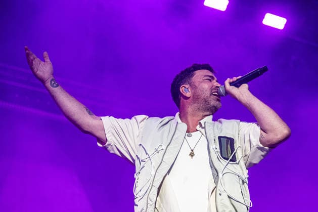 Rostock Deutschland 14. August 2026: Marteria - Zum Glück in die Zukunft Tour 2026 - Rostock Im Bild: Marten Laciny (Marteria) *** Rostock, Germany, August 14, 2026 Marteria Zum Glück in die Zukunft Tour 2026 Rostock Pictured: Marten Laciny (Marteria) Copyright: xFotostandx xVoelkerx