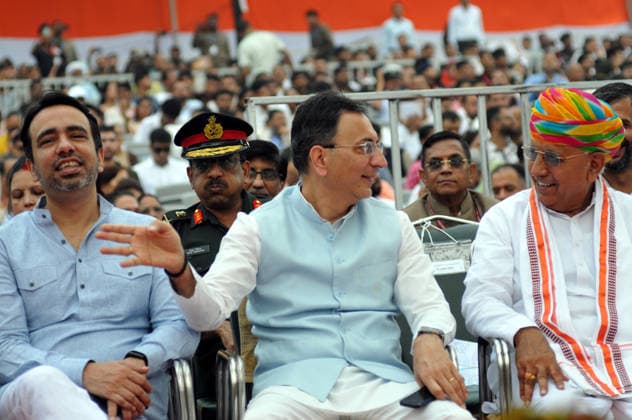 August 15, 2026, Delhi, Delhi, India: union ministers during Indian Prime Minister Narendra Modi Adress from the Rampart of Redfort on the occassion of Nation Celebrate 80th Indpendent Day, in New Delhi on Saturday 15Aug, 2026, , INDIA Delhi India - ZUMAb226 20260815_zip_b226_007 Copyright: xRavixBatrax