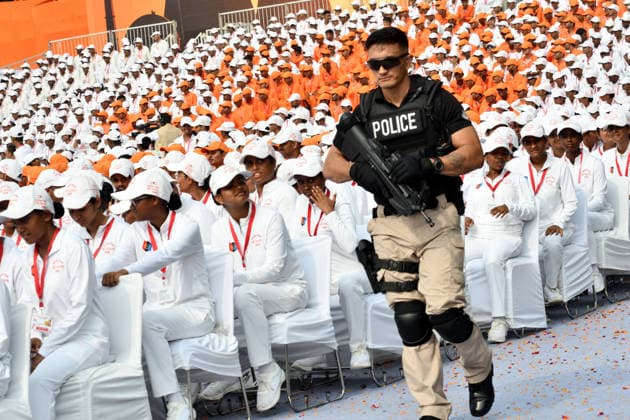 August 15, 2026, Delhi, Delhi, India: Commanndos Indian Prime Minister Narendra Modi Adress from the Rampart of Redfort on the occassion of Nation Celebrate 80th Indpendent Day, in New Delhi on Saturday 15Aug, 2026, , INDIA Delhi India - ZUMAb226 20260815_zip_b226_021 Copyright: xRavixBatrax