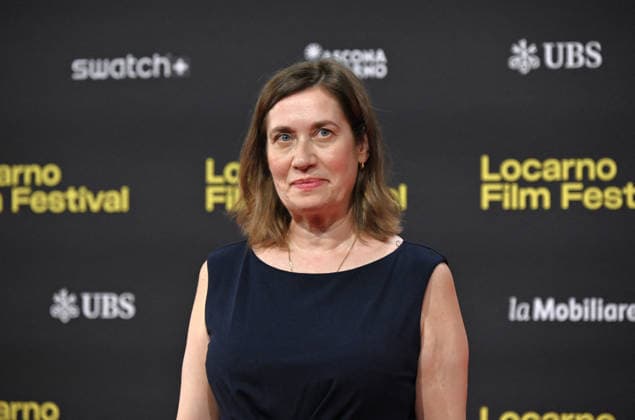 LFF 2026 - Demain Je Tombe Amoureux Photocall French actress Emmanuelle Devos attends the red carpet photocall for the film Demain je tombe amoureux during the 2026 Locarno Film Festival in Locarno, Switzerland on August 14, 2026. Photo by Nick Zonna IPA ABACAPRESS.COM Locarno Switzerland  Copyright: xZonnaxNick IPA ABACAx