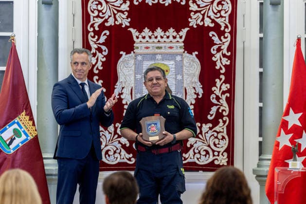 2026 Madrid Firefighters’ Bronze Doves Award Ceremony Award ceremony for the 2026 Madrid Firefighters’ Bronze Doves, at the Casa del Reloj Cultural Center, on August 15, 2026, in Madrid, Spain. Coinciding with the feast day of the Virgin of La Paloma—patron saint of firefighters— the Brotherhood of the Virgin of La Paloma and the Fire Department recognize, through these awards, the work of individuals and institutions with an exceptional commitment to the city and emergency services. AUGUST 15, 2026 PALOMAS AWARDS FIREFIGHTERS VIRGIN OF LA PALOMA Madrid Madrid Espana  Copyright: xRicardoxRubiox 7715061