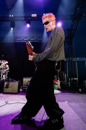Bleech 9:3 live at Syd For Solen 2026 Copenhagen, Denmark. 14th, August 2026. The Irish grunge rock group Bleech 93 performs a live concert during the Danish music festival Syd For Solen 2026 in Copenhagen. Here guitarist Sam Duffy is seen live on stage. Denmark, Copenhagen  Copyright: xGonzalesxPhoto ErlingxBrodersenx