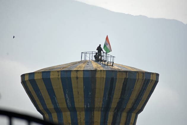 Independence Day of India in Srinagar SRINAGAR, JAMMU AND KASHMIR - AUGUST 15: Indian policemen during the official celebrations of India s 80th Independence Day at Bakshi Stadium in Srinagar, India-administered state of Jammu and Kashmir on August 15, 2026. Security has been significantly heightened across Jammu and Kashmir. Faisal Khan Anadolu Srinagar India. Editorial use only. Please get in touch for any other usage.  Copyright: x2026xAnadoluxFaisalxKhanx