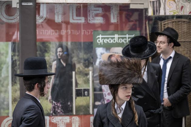 Ultra-Orthodox Jews protest outside cafe over alleged Shabbat violation in Israel JERUSALEM - AUGUST 15: Ultra-Orthodox Jews protest outside the Bastima cafe in West Jerusalem on August 15, 2026, saying the cafe was open on Saturday during Shabbat, when work is prohibited according to their religious beliefs. Mostafa Alkharouf Anadolu Jerusalem Jerusalem. Editorial use only. Please get in touch for any other usage.  Copyright: x2026xAnadoluxMostafaxAlkharoufx