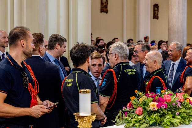 Events in Honor of the Virgin of La Paloma in Madrid The mayor of Madrid, José Luis Martínez Almeida, during Mass at the Church of the Virgin of La Paloma, on August 15, 2026, in Madrid, Spain. The Fiestas de la Paloma, or Verbena de la Paloma, is a summer celebration in honor of the Virgin of La Paloma, originally held in the historic Calatrava neighborhood, near Calle de Toledo and Plaza de la Cebada, in the central district of Madrid. The Virgin of La Paloma is considered the popular patron saint of the capital. AUGUST 15, 2026 PALOMA VIRGIN OF LA PALOMA MASS OFFERING Madrid Madrid, Spain  Copyright: xRicardoxRubiox 7715277