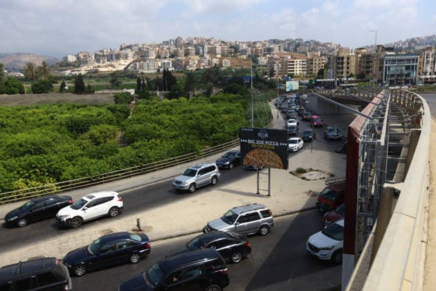 Lebanese families flee north as Israeli strikes persist despite ceasefire SIDON, LEBANON - AUGUST 15: Traffic backs up along roads in Sidon, southern Lebanon, on August 15, 2026, as families flee their homes in vehicles following continued Israeli military strikes despite a ceasefire agreement. Displaced residents packed personal belongings into cars and trucks, creating major gridlock through the port city as they sought safety in regions further north. Mohammad Abushama Anadolu Sidon Lebanon. Editorial use only. Please get in touch for any other usage.  Copyright: x2026xAnadoluxMohammadxAbushamax