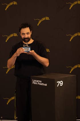 August 15, 2026, Locarno, Switzerland: Mahmoud Assi Pardino dÃ¢â‚¬â ¢argento award photocall 79th Locarno Film Festival Locarno Switzerland  - ZUMAf197 20260815_zep_f197_009 Copyright: xLucaxFazzolarix