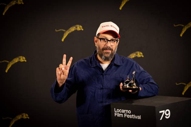 August 15, 2026, Locarno, Switzerland: Mohanad Yequbi award photocall 79th Locarno Film Festival Locarno Switzerland  - ZUMAf197 20260815_zep_f197_012 Copyright: xLucaxFazzolarix