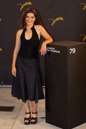 August 15, 2026, Locarno, Switzerland: Manal issa, Pardo best performance award photocall 79th Locarno Film Festival Locarno Switzerland  - ZUMAf197 20260815_zep_f197_015 Copyright: xLucaxFazzolarix