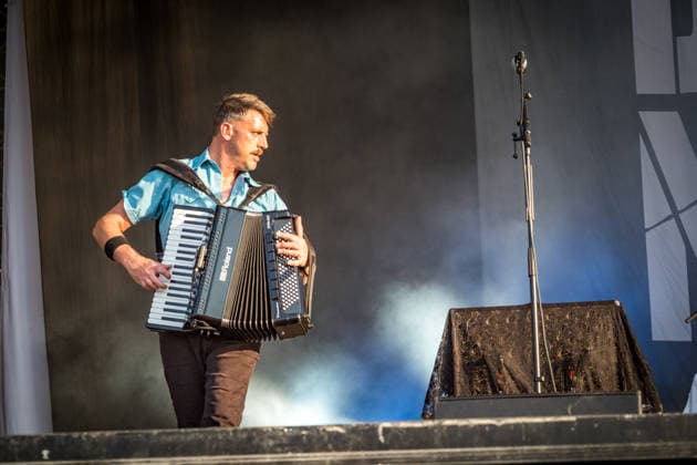 Die us-amerikanische folk punk band Dropkick Murphys am zweiten Tag des HIghfield 2026 südlich von Leipzig. Mitglieder: Ken Casey, Matt Kelly, James Lynch, Tim Brennan, Jeff DaRosa, Kevin Rheault, Campbell Webster Highfield 2026 - Tag 2 Dropkick Murphys *** The American folk-punk band Dropkick Murphys on the second day of Highfield 2026, south of Leipzig. Members: Ken Casey, Matt Kelly, James Lynch, Tim Brennan, Jeff DaRosa, Kevin Rheault, Campbell Webster. Highfield 2026, Day 2: Dropkick Murphys
