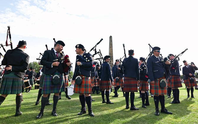 2026 World Pipe Band Championships, Glasgow, UK The World Pipe Band Championships at Glasgow Green, on August 15, 2026, in Glasgow, Scotland., Credit:Ross MacDonald - SNS Group B66 Avalon United Kingdom, Scotland, Glasgow, Glasgow  Copyright: xRossxMacDonaldx-xSNSxGroupx xB66x xAvalonx 1123648678
