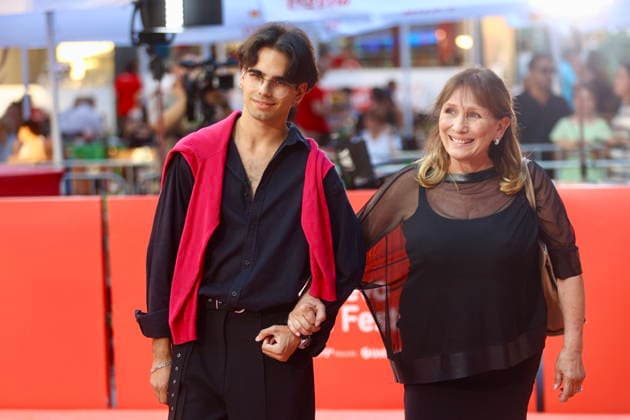 Sarajevo, BiH, 150826. National Theater. The second evening of the 32nd Sarajevo Film Festival. In the photo: Jasna Ornela Beri. Photo: Antonio Balic CROPIX Copyright: xxAntonioxBalicx sarajevo_film_festival3-150826