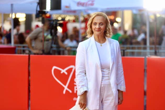 Sarajevo, BiH, 150826. National Theater. The second evening of the 32nd Sarajevo Film Festival. In the photo: Selma Alispahic. Photo: Antonio Balic CROPIX Copyright: xxAntonioxBalicx sarajevo_film_festival6-150826