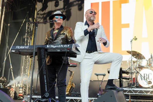Heaven 17 perform at Halifax Piece Hall Martyn Ware and Glenn Gregory of English synth-pop band Heaven 17 performs at Piece Hall, Halifax, England, 15th August 2026, Credit:Mike Gray MIKE GRAY - B4227 Avalon  Copyright: xMikexGrayx xMIKExGRAYx-xB4227x xAvalonx 1123776915