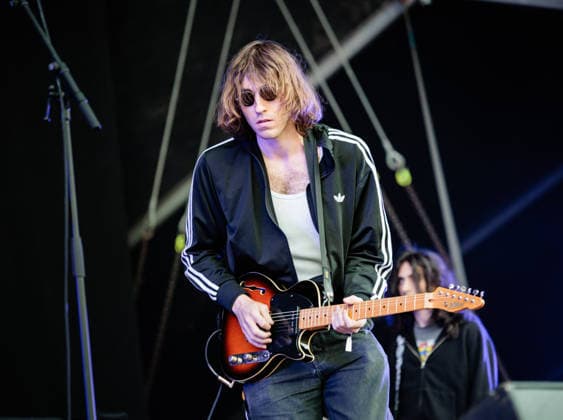 Geese live at Syd For Solen 2026 Copenhagen, Denmark. 15th, August 2026. The American rock band Geese performs a live concert during the Danish music festival Syd For Solen 2026 in Copenhagen. Here singer and musician Cameron Winter is seen live on stage. Denmark, Copenhagen  Copyright: xGonzalesxPhoto ErlingxBrodersenx