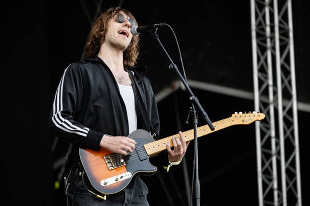 Geese live at Syd For Solen 2026 Copenhagen, Denmark. 15th, August 2026. The American rock band Geese performs a live concert during the Danish music festival Syd For Solen 2026 in Copenhagen. Here singer and musician Cameron Winter is seen live on stage. Denmark, Copenhagen  Copyright: xGonzalesxPhoto ErlingxBrodersenx