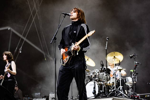Geese live at Syd For Solen 2026 Copenhagen, Denmark. 15th, August 2026. The American rock band Geese performs a live concert during the Danish music festival Syd For Solen 2026 in Copenhagen. Here singer and musician Cameron Winter is seen live on stage. Denmark, Copenhagen  Copyright: xGonzalesxPhoto ErlingxBrodersenx