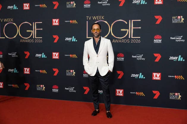 LOGIE AWARDS SYDNEY 2026, Alex Dimitriades attends the red carpet during the 2026 Logie Awards at the Star in Sydney, Sunday, August 16, 2026. ( NO ARCHIVING Sydney New South Wales Australia  Copyright: xANNAxKUCERAx 20260816162029846605