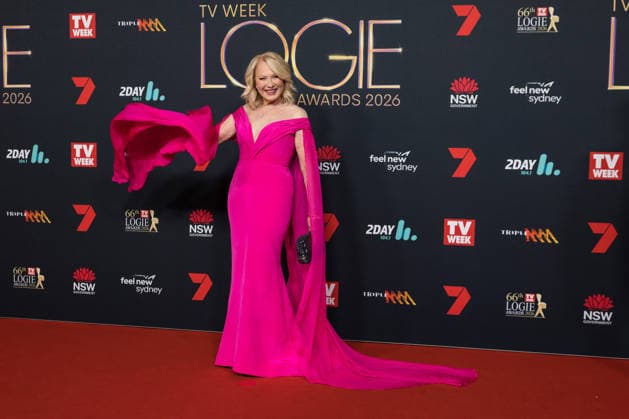LOGIE AWARDS SYDNEY 2026, Kerri-Anne Kennerley attends the red carpet during the 2026 Logie Awards at the Star in Sydney, Sunday, August 16, 2026. ( NO ARCHIVING Sydney New South Wales Australia  Copyright: xANNAxKUCERAx 20260816185066740864