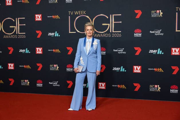 LOGIE AWARDS SYDNEY 2026, Amanda Keller attends the red carpet during the 2026 Logie Awards at the Star in Sydney, Sunday, August 16, 2026. ( NO ARCHIVING Sydney New South Wales Australia  Copyright: xANNAxKUCERAx 20260816191245879412