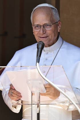 August 16, 2026. Vatican City - POPE LEO XIV delivers Angelus prayer in Castel Gandolfo. EvandroInetti_via ZUMA Wire Castel Gandolfo - ZUMAi15_ 20260816_zaf_i15_001 Copyright: xEvandroxInettix