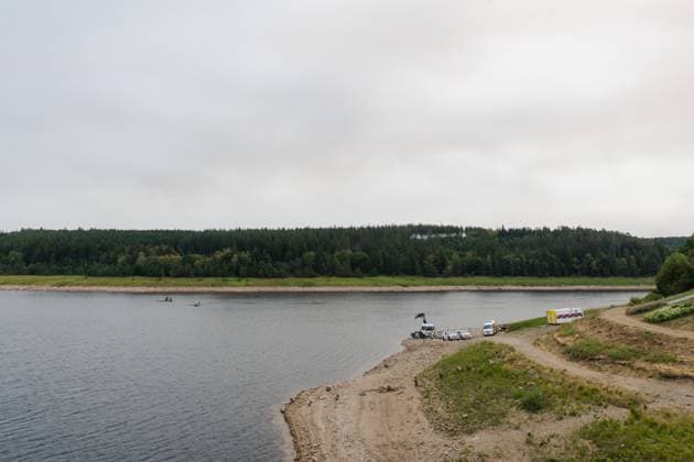 a fire rages in the Hautes Fagnes (High Fens) nature reserve, on Sunday 16 August 2026 in Waimes. The fire started on August 14th and 2700 hectares (on a total of 4500) are impacted.  NICOLASxLAMBERT 183533348