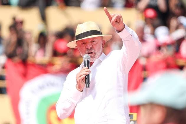 President Lula begins his reelection campaign in Sao Bernardo do Campo. Sao Bernardo do Campo, SP. 08 16 2026 - Elections - Brazil - Launch event for the re-election campaign of President Luiz Inacio Lula da Silva (PT), at the Primeiro de Maio Municipal Stadium, in Vila Euclides, Sao Bernardo do Campo, metropolitan region of Sao Paulo, this Sunday, August 16, 2026.(Foto: Marina Uezima Brazil Photo Press Brazil Photo Press) INTERNATIONAL Sao Bernardo do Campo Sao Paulo Brasil Copyright: xMarinaxUezimax