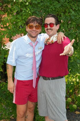 ZDF-Fernsehgarten 2026. Band Ragazzki Marti Fischer und David Miirtek Staroscia im ZDF Fernsehgarten mit dem Motto Italo-Schlager am 16.08.2026 in Mainz. Mainz ZDF Fernsehgarten Rheinland-Pfalz *** ZDF Fernsehgarten 2026: The band Ragazzki, featuring Marti Fischer and David Miirtek Staroscia, at the ZDF Fernsehgarten with the theme Italo Schlager on August 16, 2026, in Mainz, Rhineland-Palatinate