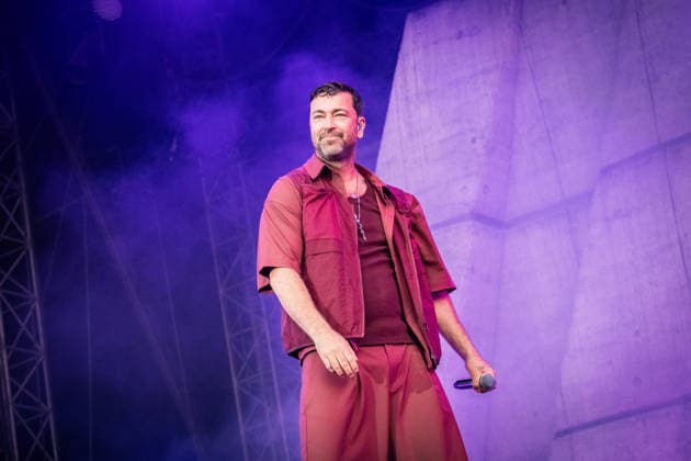 Der deutsche Rapper Marteria (Marten Laciny) am dritten Festivaltag des Highfield 2026 Highfield 2026 -Tag 3 - Marteria *** German rapper Marteria Marten Laciny on the third day of the Highfield 2026 festival Highfield 2026 Day 3 Marteria