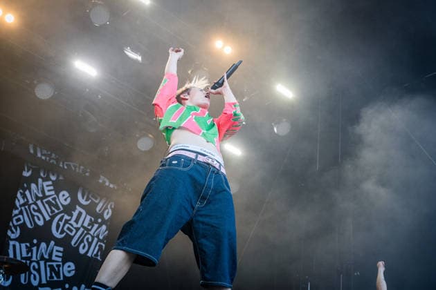 Die Deutsche Rockmusikerin Deine Cousine (Ina Bredehorn) am dritten Festival Tag des Highfield 2026 Highfield 2026 -Tag 3 - Deine Cousine *** German rock musician Deine Cousine Ina Bredehorn on the third day of the Highfield 2026 festival Highfield 2026 Day 3 Deine Cousine