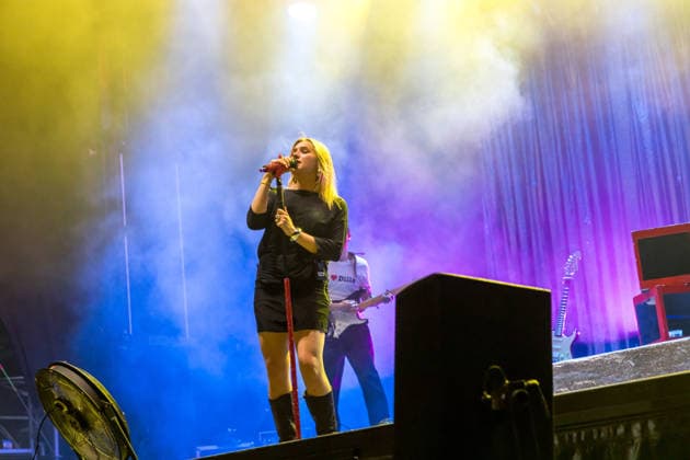 Die deutsche Sängerin Dilla (Amadea Ackermann) am dritten Tag des Highfield Festival 2026 südlich von Leipzig Highfield 2026 - Tag 3 - Dilla *** German singer Dilla Amadea Ackermann on the third day of the 2026 Highfield Festival, south of Leipzig Highfield 2026 Day 3 Dilla