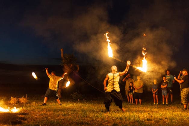 260816_PXL_Straw festival The 20th edition of the Slama Land Art Festival took place on the Kozjak wasteland in Baranja, Croatia, on August 16. 2026, on the edge of the KopaÄki Rit Nature Park. This internationally renowned land art festival has been combining contemporary art, nature and tradition for two decades through the creation of impressive sculptures made entirely of straw.  DavidxJerkovic PIXSELL
