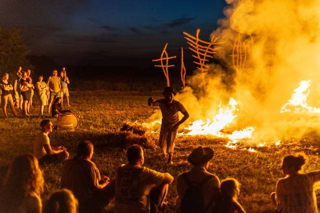 260816_PXL_Straw festival The 20th edition of the Slama Land Art Festival took place on the Kozjak wasteland in Baranja, Croatia, on August 16. 2026, on the edge of the KopaÄki Rit Nature Park. This internationally renowned land art festival has been combining contemporary art, nature and tradition for two decades through the creation of impressive sculptures made entirely of straw.  DavidxJerkovic PIXSELL
