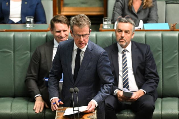 QUESTION TIME, Manager of Opposition Business Dan Tehan speaks during Question Time in the House of Representatives at Parliament House in Canberra, Monday, August 17, 2026. ( NO ARCHIVING CANBERRA AUSTRALIAN CAPITAL TERRITORY AUSTRALIA  Copyright: xLUKASxCOCHx 20260817179083456190