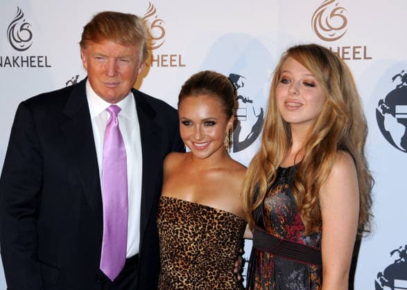August 23, 2008 Los Angeles, California Donald Trump, Hayden Panettiere, and Tiffany Trump Nakheel Unveils the Trump International Hotel Tower Dubai at The Tar Estate in Bel Air Photo Credit: Byron Purvis AdMedia 458934 2026 08 17 CA Los Angeles United States Panettiere, Hayden  Copyright: xAdMediax STAR_458934_010