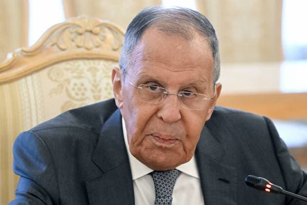Russia Ghana 9223003 17.08.2026 Russian Foreign Minister Sergey Lavrov attend a meeting with Ghanaian Foreign Minister Samuel Okudzeto Ablakwa, in Moscow, Russia. Sergey Guneev Sputnik Moscow Russia  Copyright: xSergeyxGuneevx
