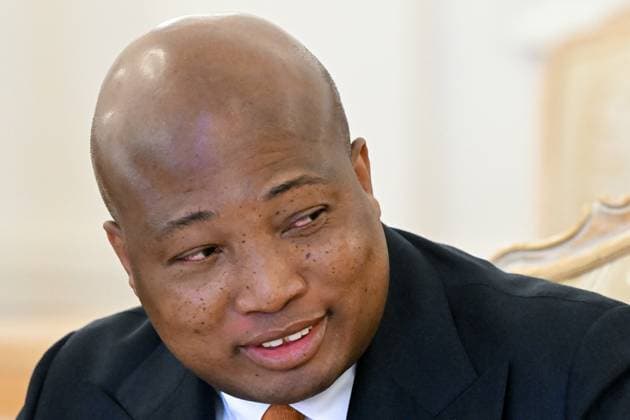 Russia Ghana 9223012 17.08.2026 Ghanaian Foreign Minister Samuel Okudzeto Ablakwa attends a meeting with Russian Foreign Minister Sergey Lavrov, in Moscow, Russia. Sergey Guneev Sputnik Moscow Russia  Copyright: xSergeyxGuneevx