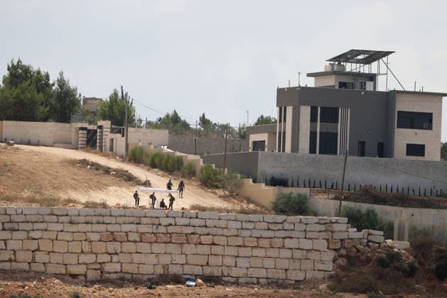 Three Palestinian families face restrictions in West Bank NABLUS, WEST BANK, PALESTINE - AUGUST 17: Israeli settlers have surrounded homes belonging to three Palestinian families for nine days in the Ras al-Ayn area of Qusra town, near Nablus, West Bank, Palestine on August 17, 2026. Access to food, water and basic necessities has been blocked for the homes, where approximately 13 Palestinians live. Issam H.s. Alasmar Anadolu Nablus West Bank. Editorial use only. Please get in touch for any other usage.  Copyright: x2026xAnadoluxIssamxH.s.xAlasmarx