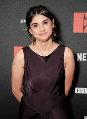 UK: Edinburgh International Film Festival at The Caledonian Hotel, Edinburgh, Scotland on 17 August 2026: Pictured: Mia Tharia (Actor) attends the red carpet for The Education of Jane Cumming Edinburgh The Caledonian Hotel Lothian Scotland Copyright: xAlexxToddx