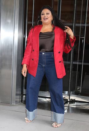 NEW YORK, NY - AUGUST 17: Michelle Buteau seen at ABC Studios in New York City on August 17, 2026. Copyright: xRWx