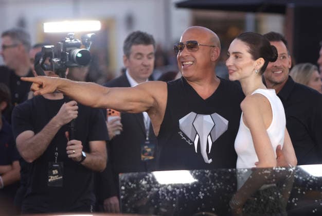 LOS ANGELES, CA - AUGUST 17: Vin Diesel and Meadow Walker attending the 25th Anniversary Screening and Celebration of The Fast And The Furious on August 17, 2026 at Directors Village in Los Angeles, California on August 17, 2026. Credit: Crash Los Angeles USA - ZUMAa123 20260817_zaa_a123_109 Copyright: xAdMediax