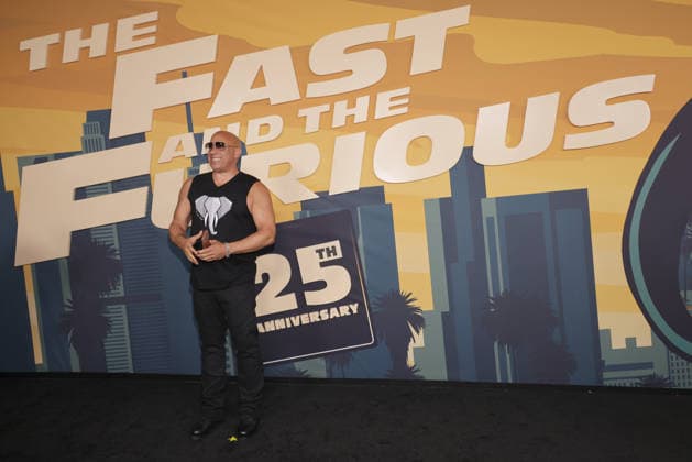 LOS ANGELES, CA - AUGUST 17: Vin Diesel and Meadow Walker attending the 25th Anniversary Screening and Celebration of The Fast And The Furious on August 17, 2026 at Directors Village in Los Angeles, California on August 17, 2026. Credit: Crash Los Angeles USA - ZUMAa123 20260817_zaa_a123_139 Copyright: xAdMediax