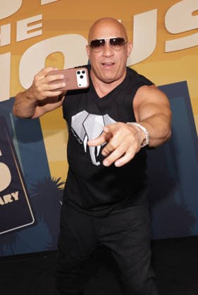 LOS ANGELES, CA - AUGUST 17: Vin Diesel and Meadow Walker attending the 25th Anniversary Screening and Celebration of The Fast And The Furious on August 17, 2026 at Directors Village in Los Angeles, California on August 17, 2026. Credit: Crash Los Angeles USA - ZUMAa123 20260817_zaa_a123_147 Copyright: xAdMediax
