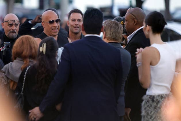 LOS ANGELES, CA - AUGUST 17: Vin Diesel and Meadow Walker attending the 25th Anniversary Screening and Celebration of The Fast And The Furious on August 17, 2026 at Directors Village in Los Angeles, California on August 17, 2026. Credit: Crash Los Angeles USA - ZUMAa123 20260817_zaa_a123_157 Copyright: xAdMediax