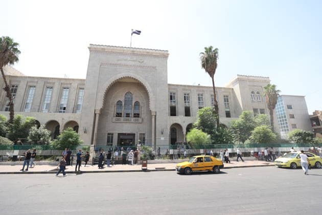 Syrian court sentences Assad’s cousin to death for crimes against humanity DAMASCUS, SYRIA - AUGUST 18: A general view shows the historical Palace of Justice building, housing various judicial courts and legal offices, in central Damascus, Syria, on August 18, 2026. A Syrian court on Tuesday sentenced Wassim al-Assad, a cousin of ousted President Bashar al-Assad, to death for crimes against humanity, according to the SANA news agency. Damascus’ Fourth Criminal Court also ordered the confiscation of his movable and immovable assets in favor of the state treasury. The verdict was issued during the sixth trial hearing against Wassim, who faced several charges, including forming and running irregular armed groups from early 2011 under orders fr  Copyright: x2026xAnadoluxIzzxAldienxAlqasemx