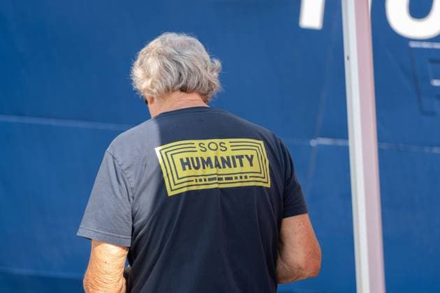 August 18, 2026, Ravenna, Italy: RAVENNA, ITALY Ã¢â‚¬ AUGUST 18, 2026: The Humanity 1 enters the port of Ravenna on August 18, 2026, with 73 people rescued in the central Mediterranean aboard, after Italian authorities assigned the northern Adriatic city as its port of disembarkation. The group includes 17 minors and five women. The arrival represents RavennaÃ¢â‚¬â ¢s fourth migrant disembarkation of 2026 and the 28th since the city began receiving rescue vessels in December 2022. Ravenna Italy - ZUMAq101 20260818_zna_q101_040 Copyright: xSilviaxCasadeix